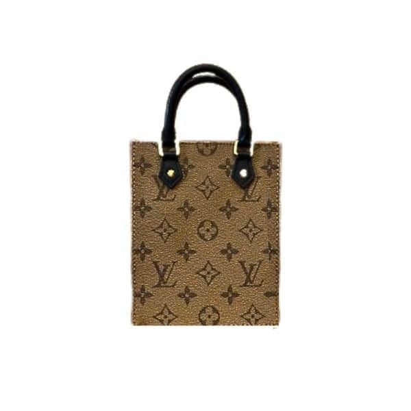 Louis Vuitton Petit Sac Plat Monogram Light Brown 17Cm view 2