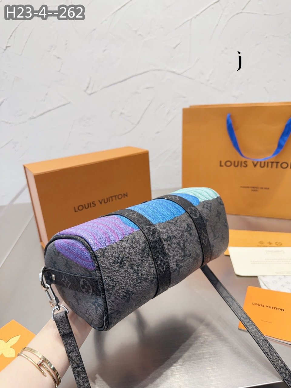 Louis Vuitton X Yayoi Kusama Keepall 25 Pumpkin Print M46437 view 8