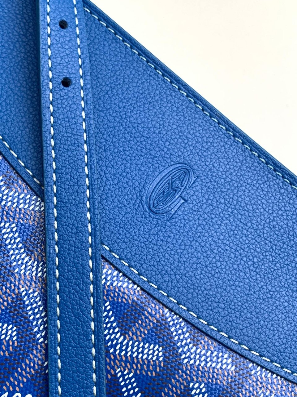 Goyard Hirondelle Bag – Bagistry Closet Blue 25cm view 9