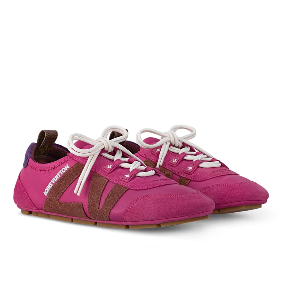 Louis Vuitton Sneakerina Pink &amp; Purple – Women’s Ballet-Inspired Slim Sneakers