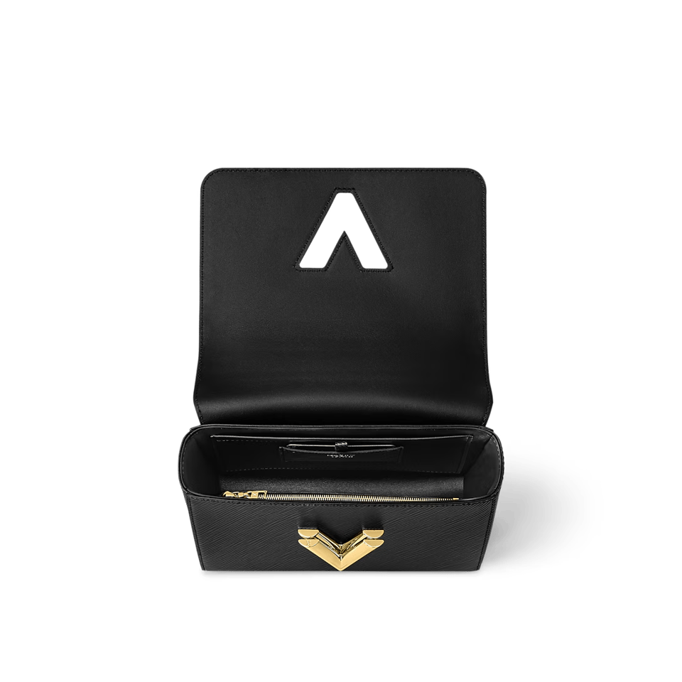 Louis Vuitton Twist Mm Bags Epi Leather Lock Chain Black 23Cm M21772 view 6