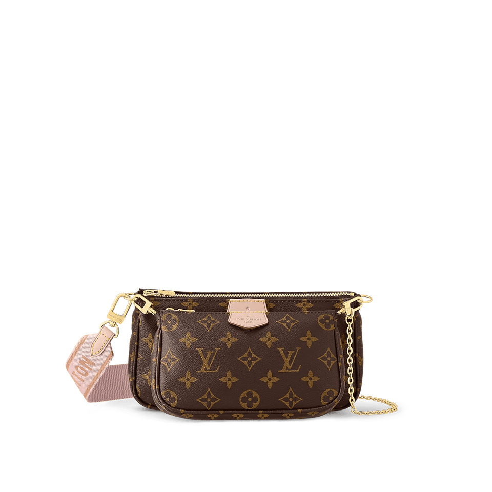 Louis Vuitton Multi Pochette Accessoires Pink 24Cm M44840 view 3