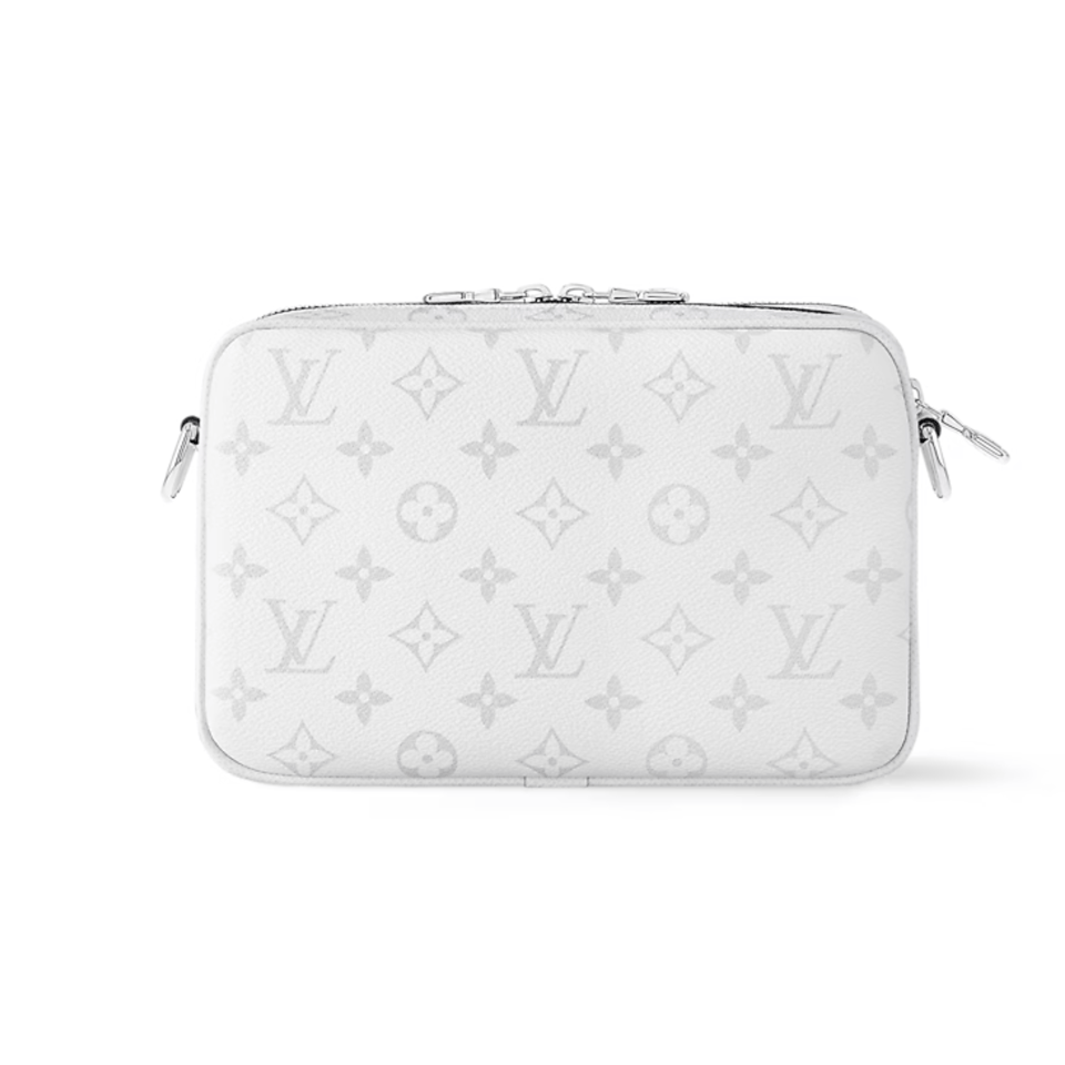 Louis Vuitton White Alpha Messenger For Men 24cm M31069 view 5