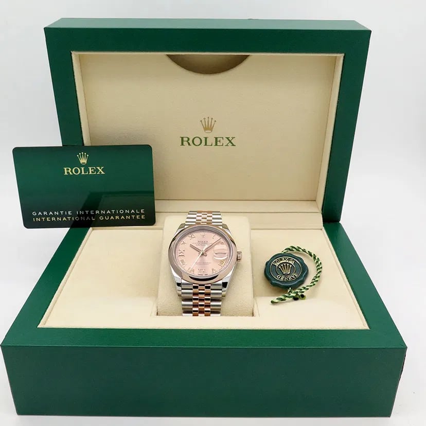 [Superclone] Rolex Datejust 36mm Rosé – Colour Dial Jubilee 126201 view 6