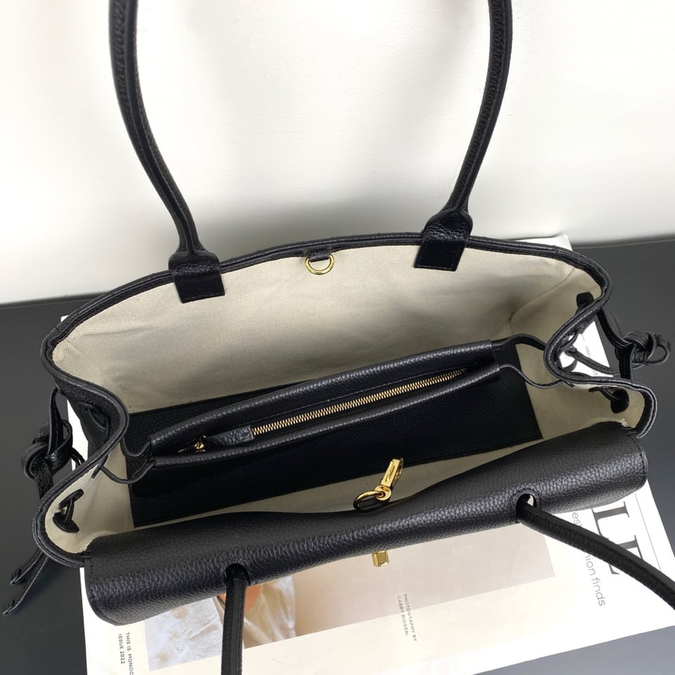 Chanel Urban Essential Tote Light Black Caviar Gold Hardware 30cm/11.8in view 9