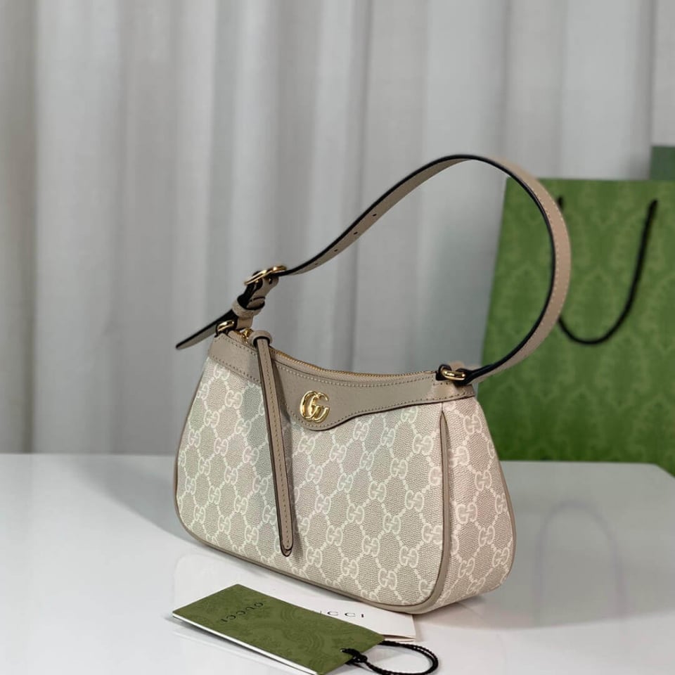 Gucci Ophidia GG Small Handbag Beige/Ebony 25cm/9.8in view 5