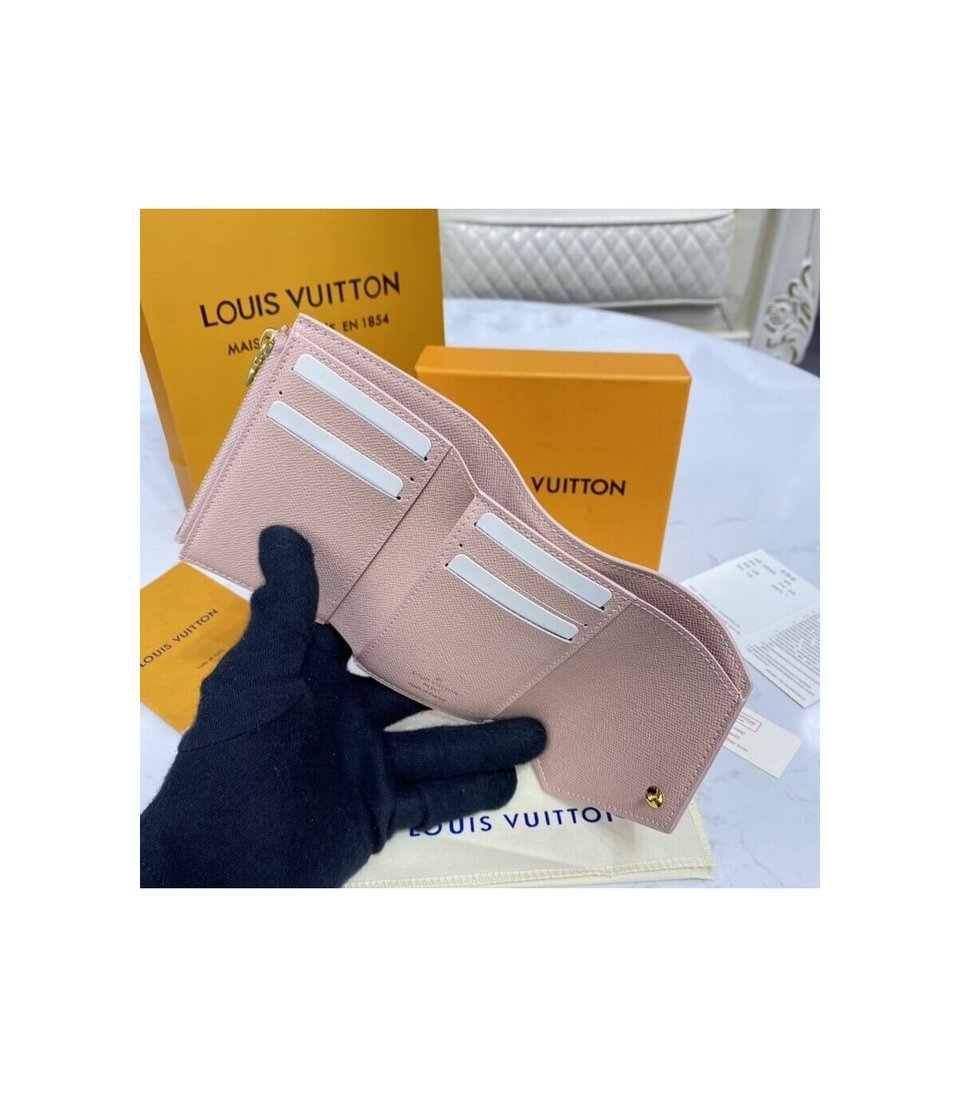 Louis Vuitton Victorine Wallet Mist Gray view 10