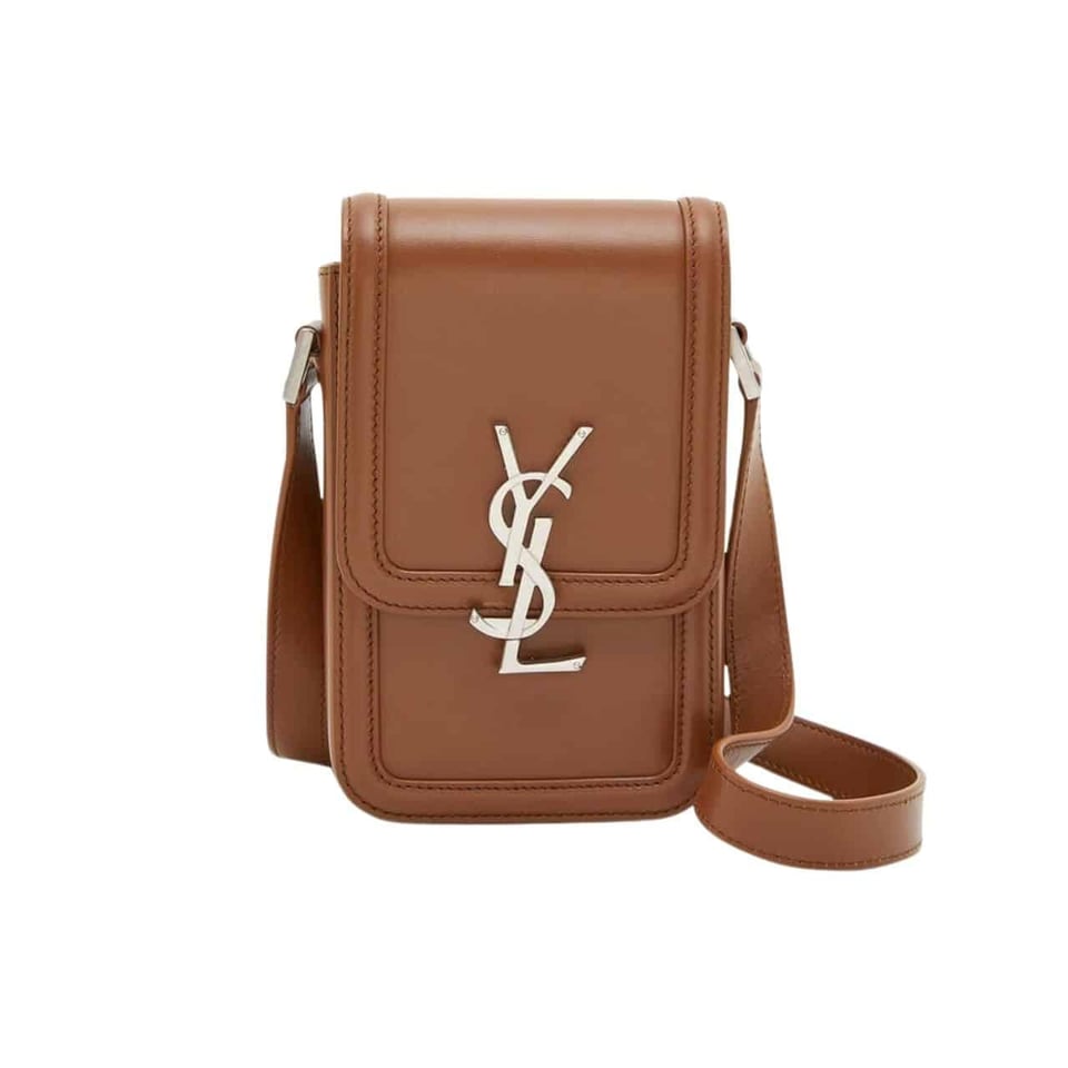 Saint Laurent Solferino Mini Bag In Smooth Leather Fox 11Cm view 2