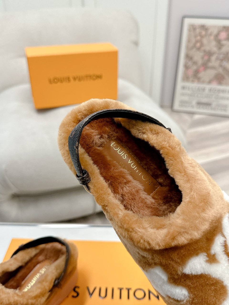 Louis Vuitton Aspen Comfort Clog Camel Brown 1Adc2B view 8