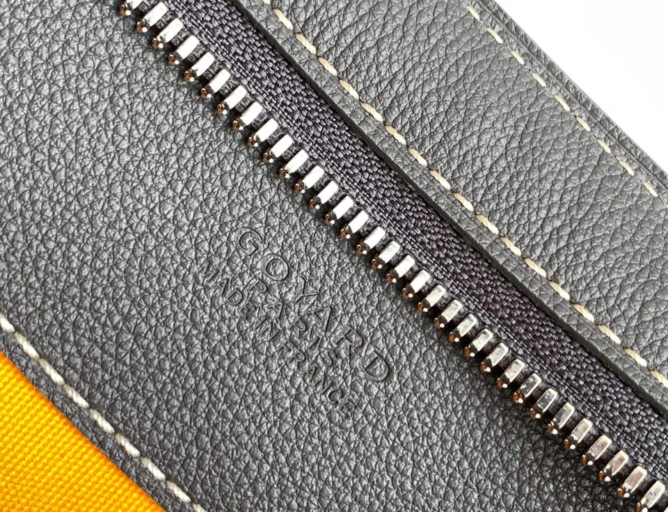 Goyard Hirondelle Bag – Bagistry Closet Grey 25cm view 9