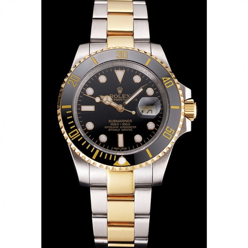 Rolex Submariner 41mm Black Dial PR16233BG view 3