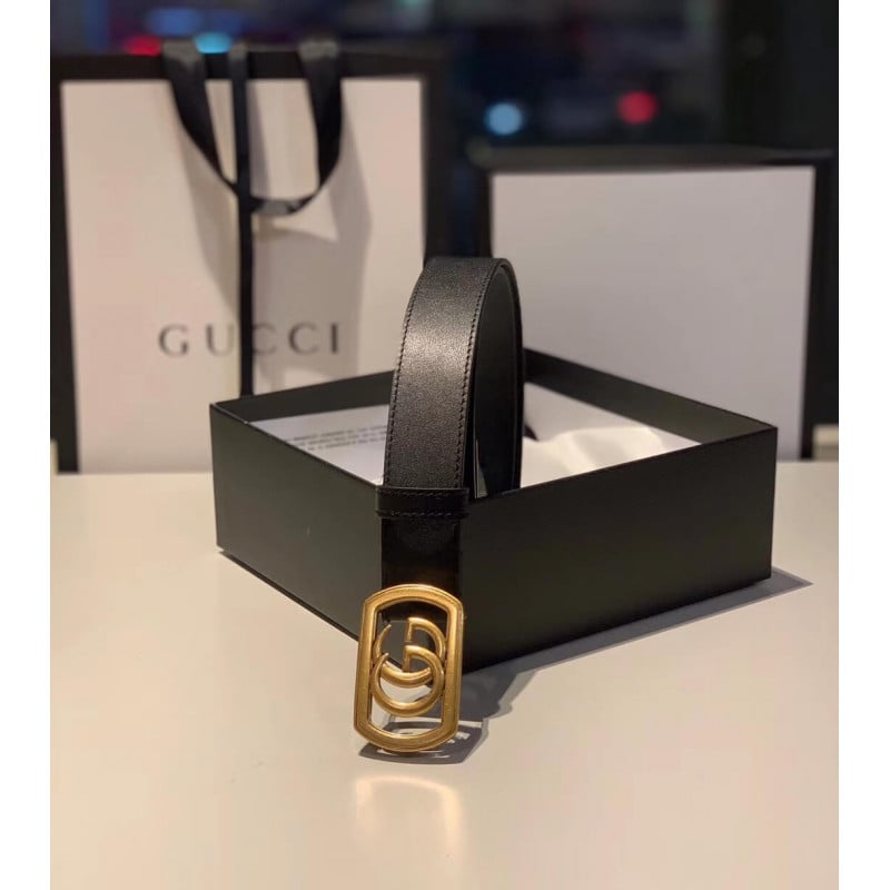 Gucci Belt With Framed Double G Buckle 575587 view 8