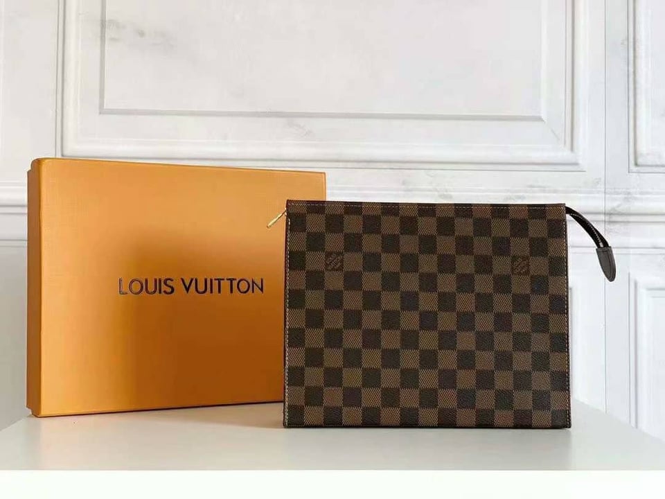 Louis Vuitton Pochette Voyage Damier Ebene 25Cm view 5