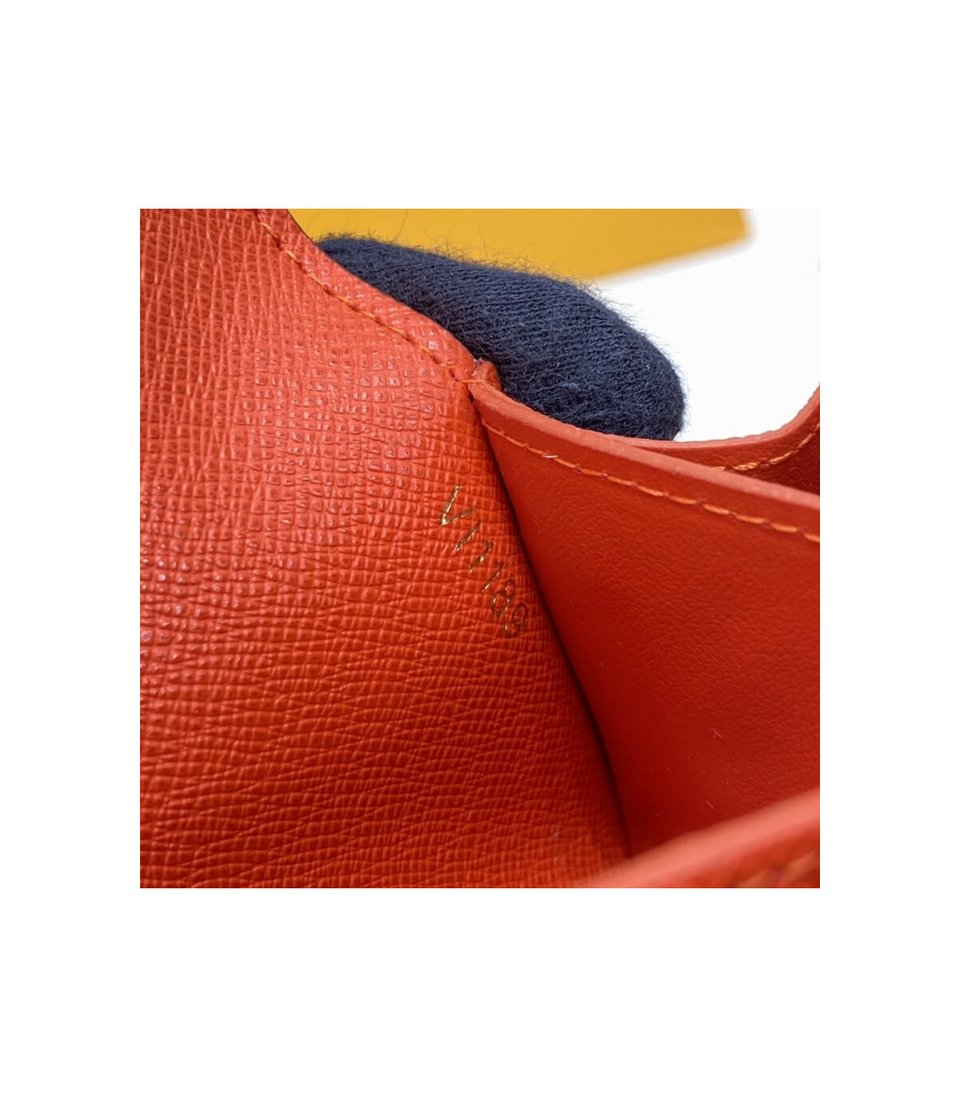Louis Vuitton Monogram Canvas Rosalie Coin Purse Orange view 9