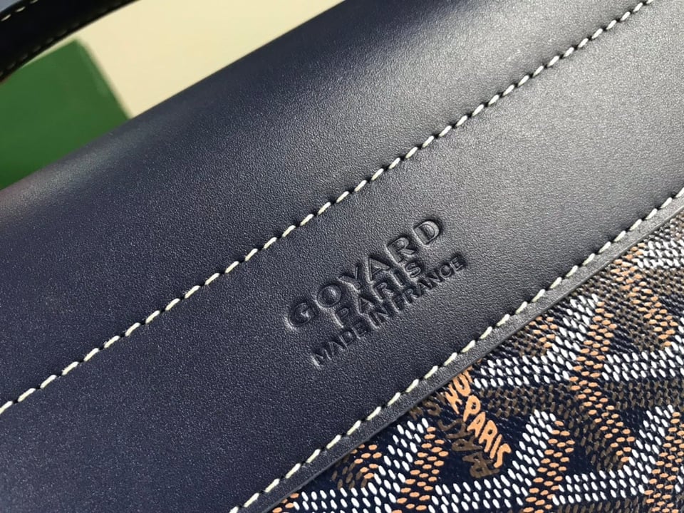 Goyard Citadin Bag 38Cm Navy Blue Canvas view 7