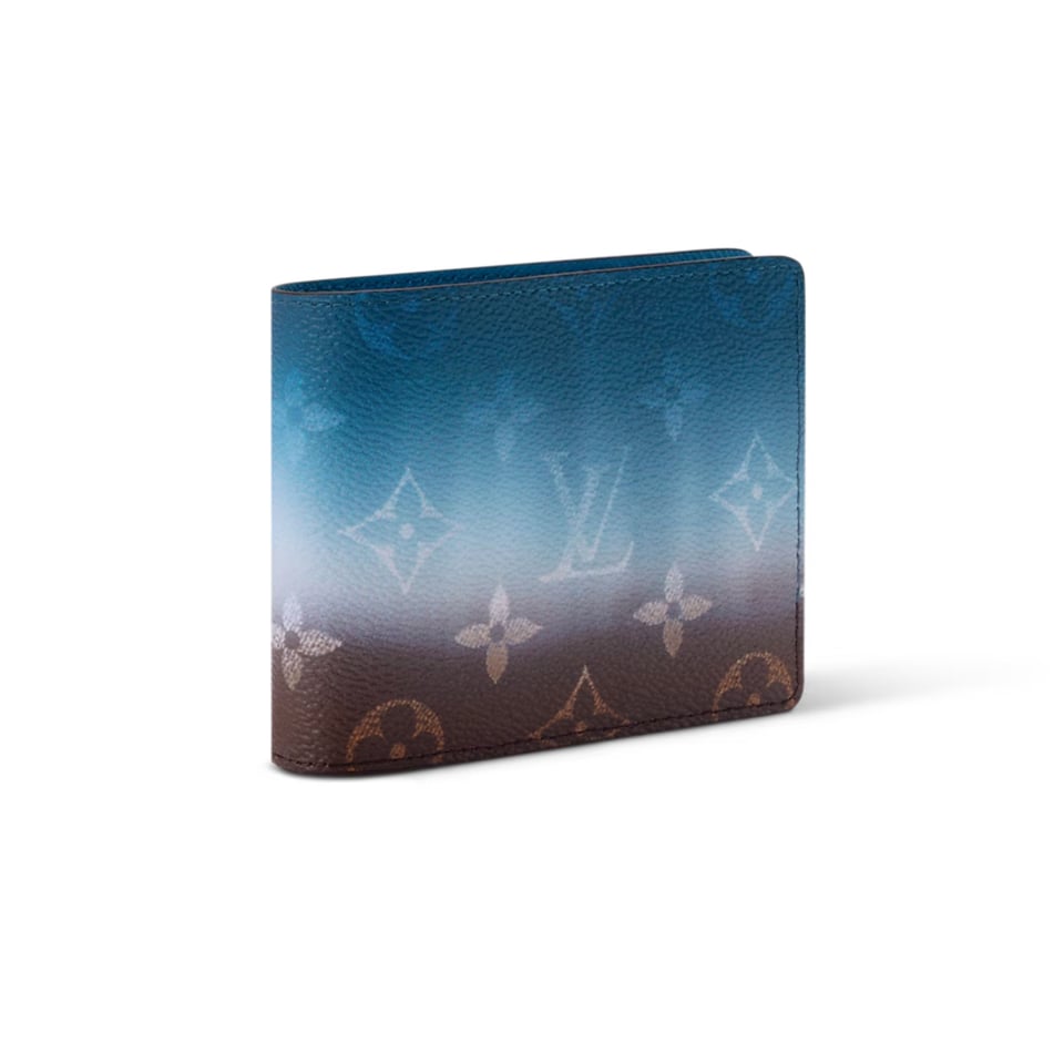 Louis Vuitton Slender Wallet – Monogram Sunset Blue 11cm M28006 view 2