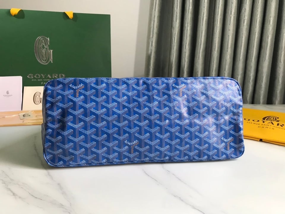 Goyard Hobo Boheme 42Cm Blue Canvas view 5