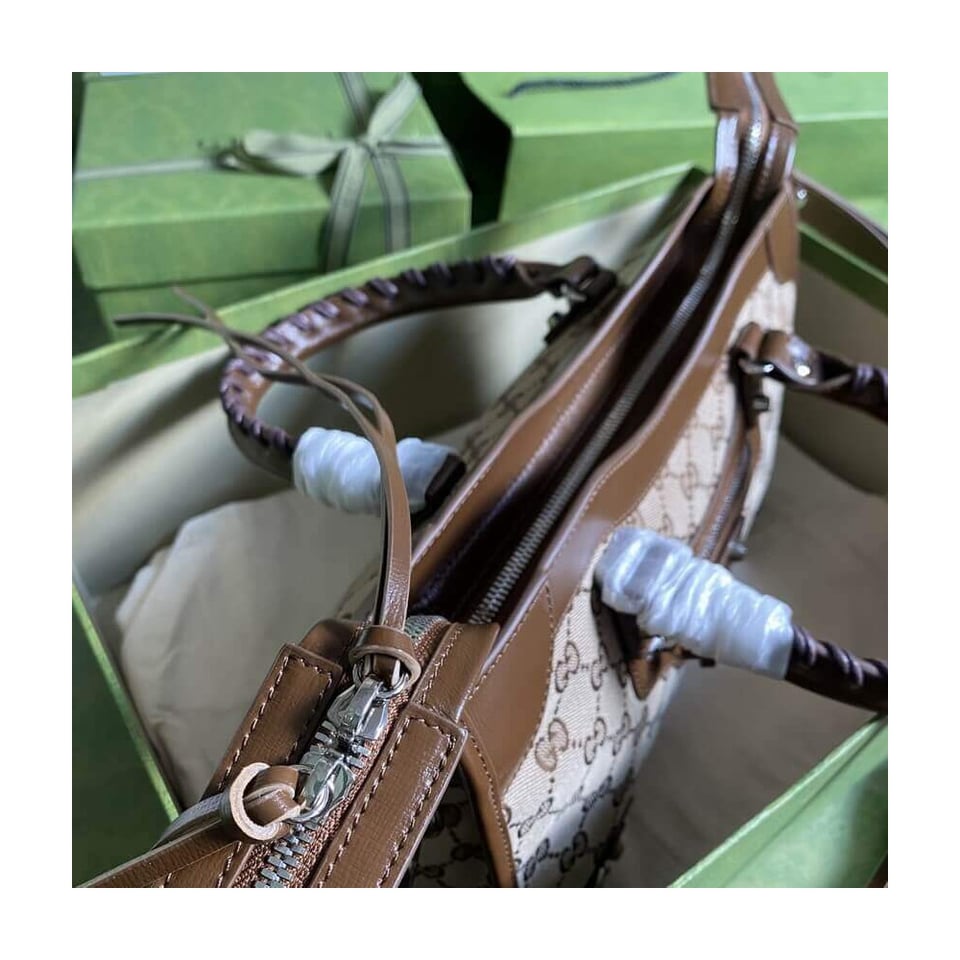 Gucci x Balenciaga GG Canvas City Bag 30cm view 7
