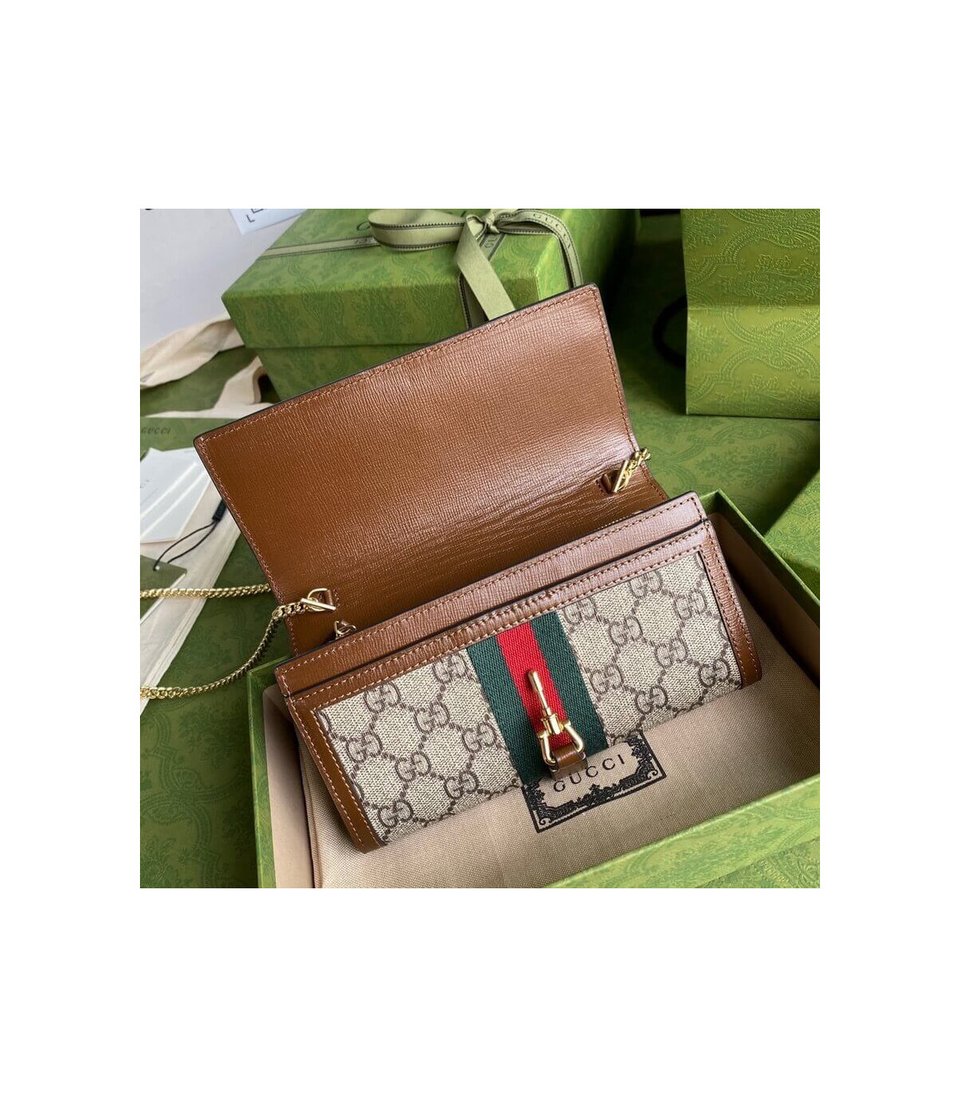 Gucci Jackie 1961 Chain Wallet 19cm view 9
