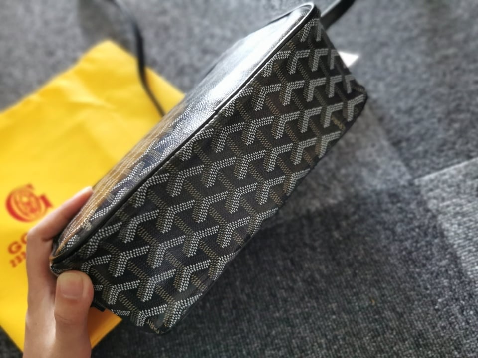 Goyard Cap-Vert Pm Bag 23X8X14Cm Black Canvas view 6