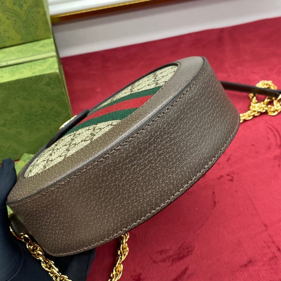 Gucci Ophidia Mini GG Round Shoulder Bag view 18