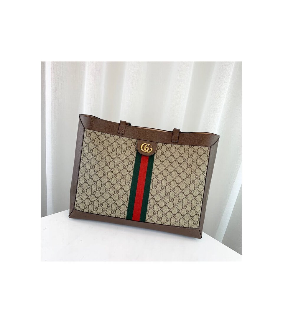 Gucci Ophidia Soft GG Supreme Medium Tote view 10