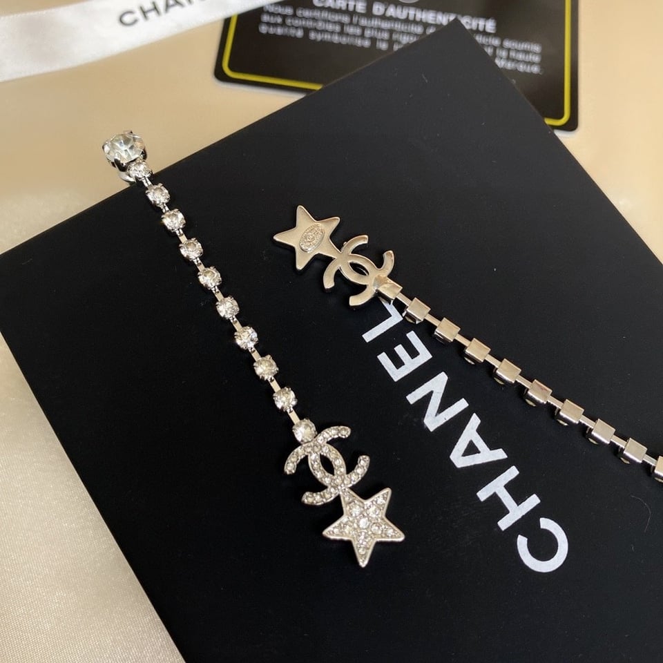 Chanel Cc Drop Earrings view 7