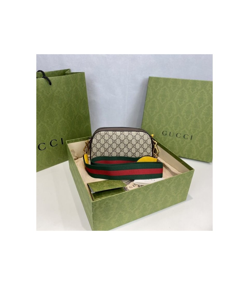 Gucci Neo Vintage GG Supreme Messenger Bag 24cm view 8