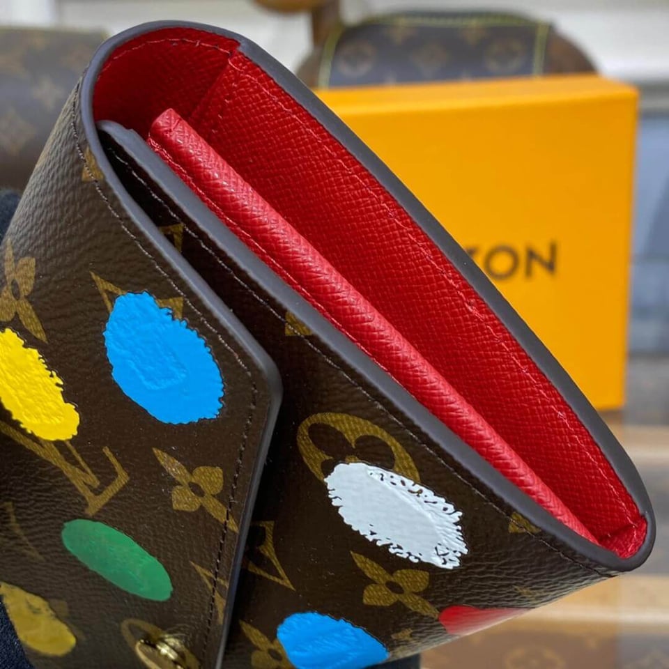 Louis Vuitton x Yayoi Kusama Sarah Wallet view 6