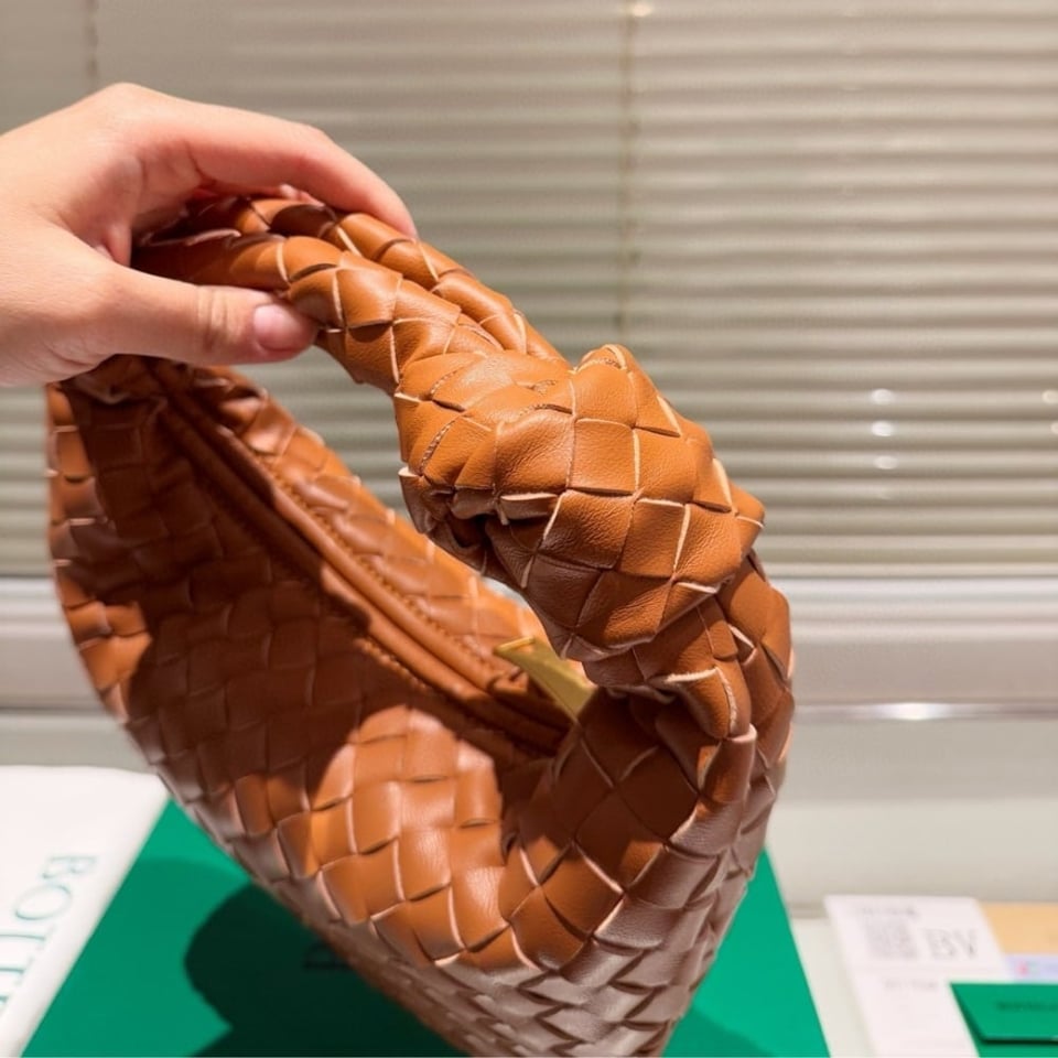 Bottega Veneta Mini Jodie Bag In Caramel 26Cm view 7