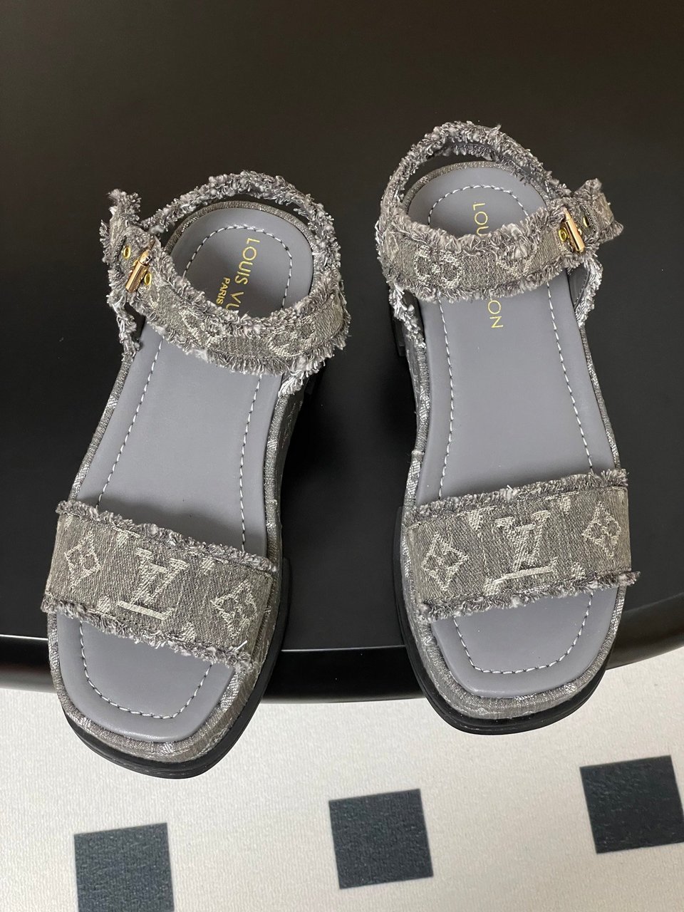 Louis Vuitton By The Pool Maya Flatform Sandal view 3