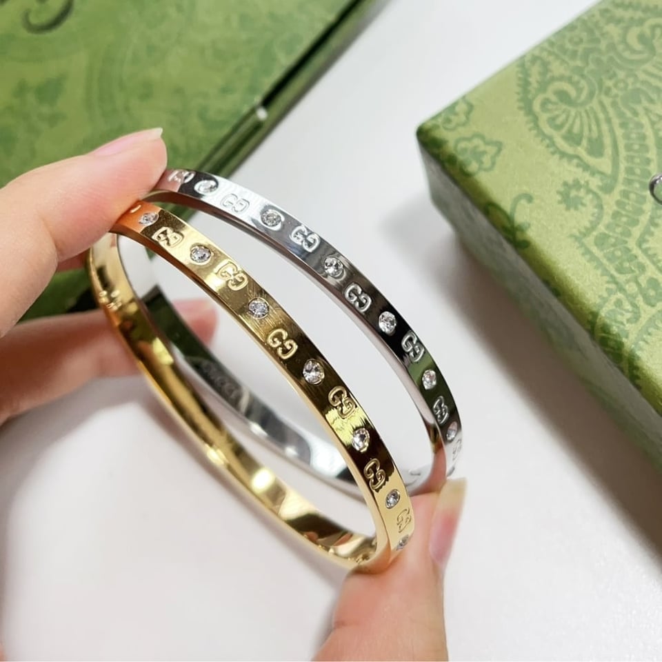 Gucci Gg Bracelet Gold 4Mm view 4