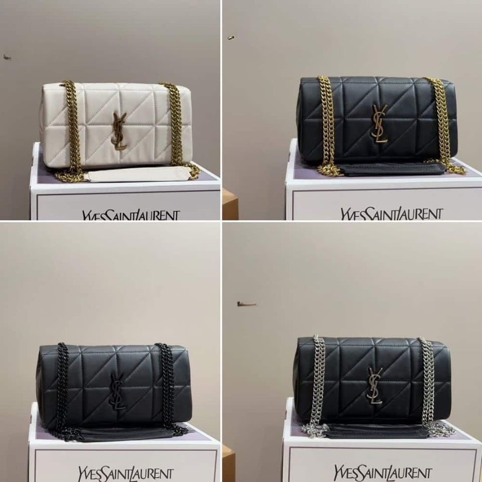 Saint Laurent Jamie Medium In Black 26Cm view 4
