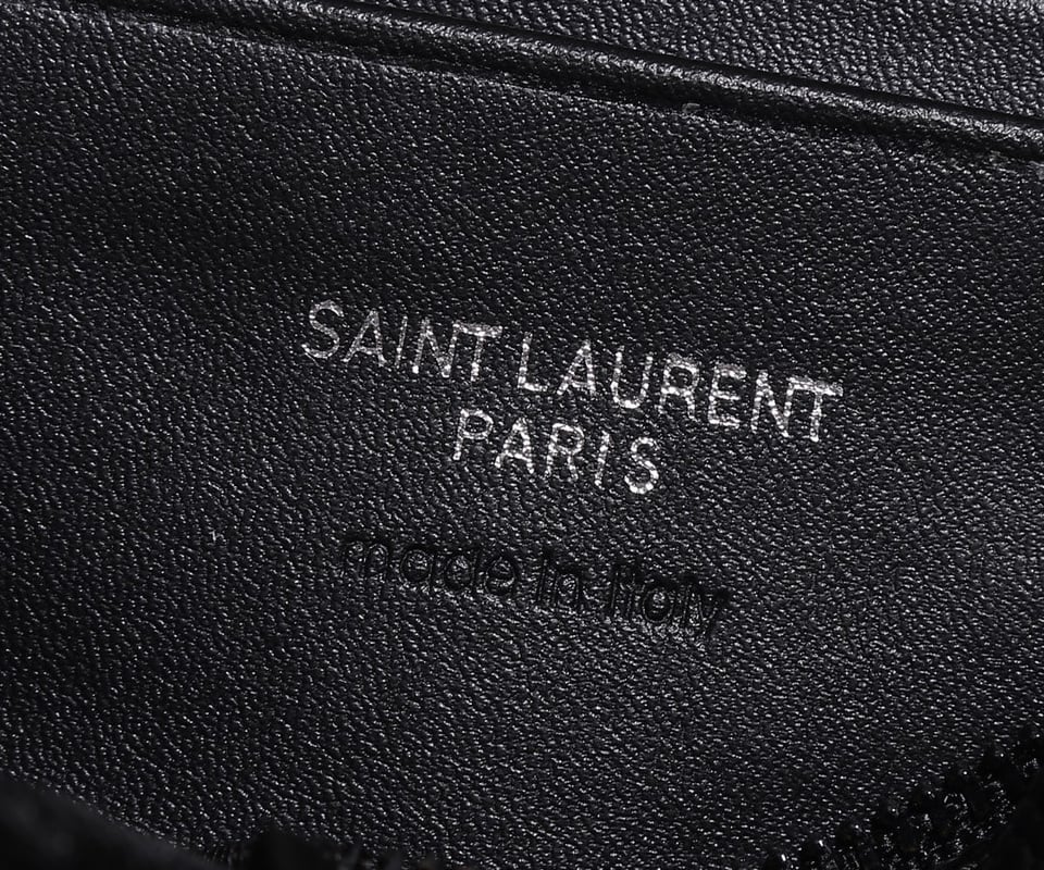 Saint Laurent Lou Camera Bag In Quilted Leather Black 18Cm view 10