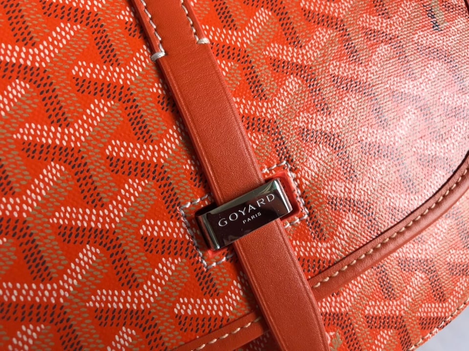 Goyard Belvedere Pm Bag 21Cm Orange Canvas view 7