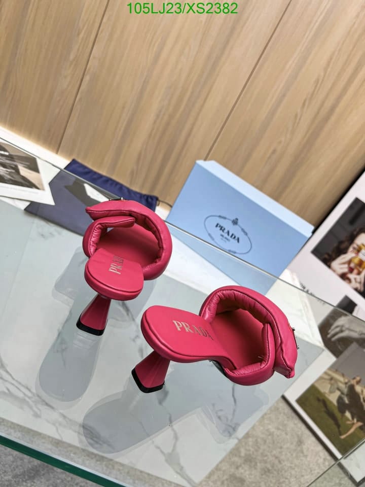 Prada Soft Padded Nappa Sandals view 5