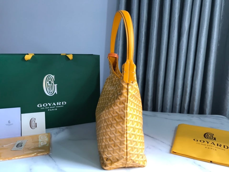 Goyard Hobo Boheme 42Cm Yellow Canvas view 4