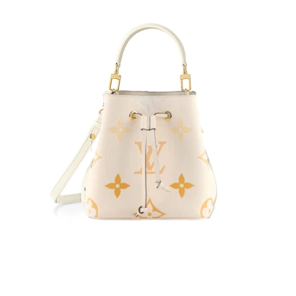 Louis Vuitton N Ono Bb Monogram Bag Latte And Orange 25Cm view 2