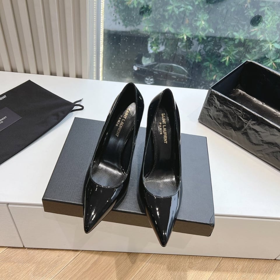 Saint Laurent Opyum Pumps In Black 4720110Npkk1000 view 6