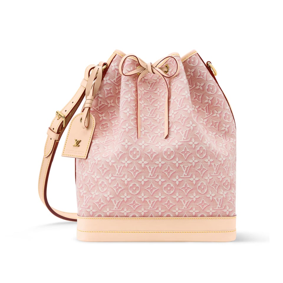 Louis Vuitton Noé Monogram Emblème Rose Ruban Color 27.5cm M28714 view 6