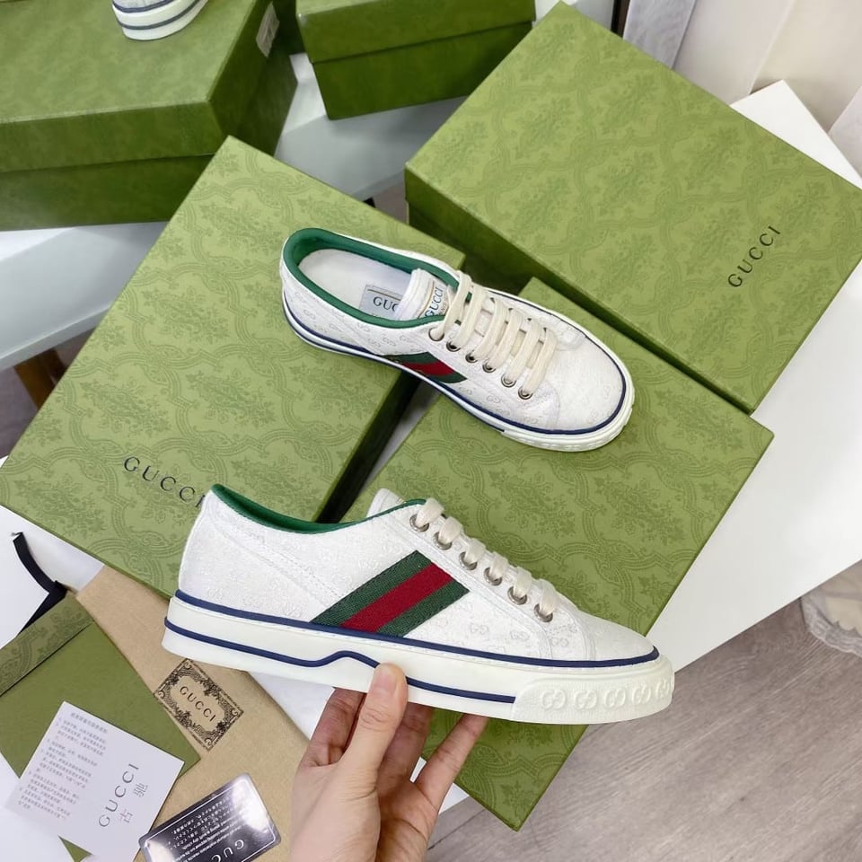 Gucci Tennis 1977 White Mini Gg 606111 99W90 9085 view 11