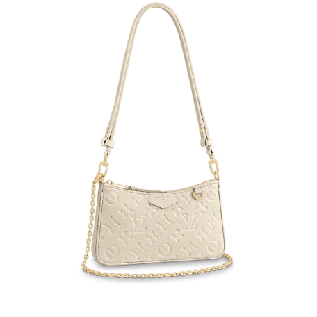 Louis Vuitton Easy Pouch On Strap 19Cm White