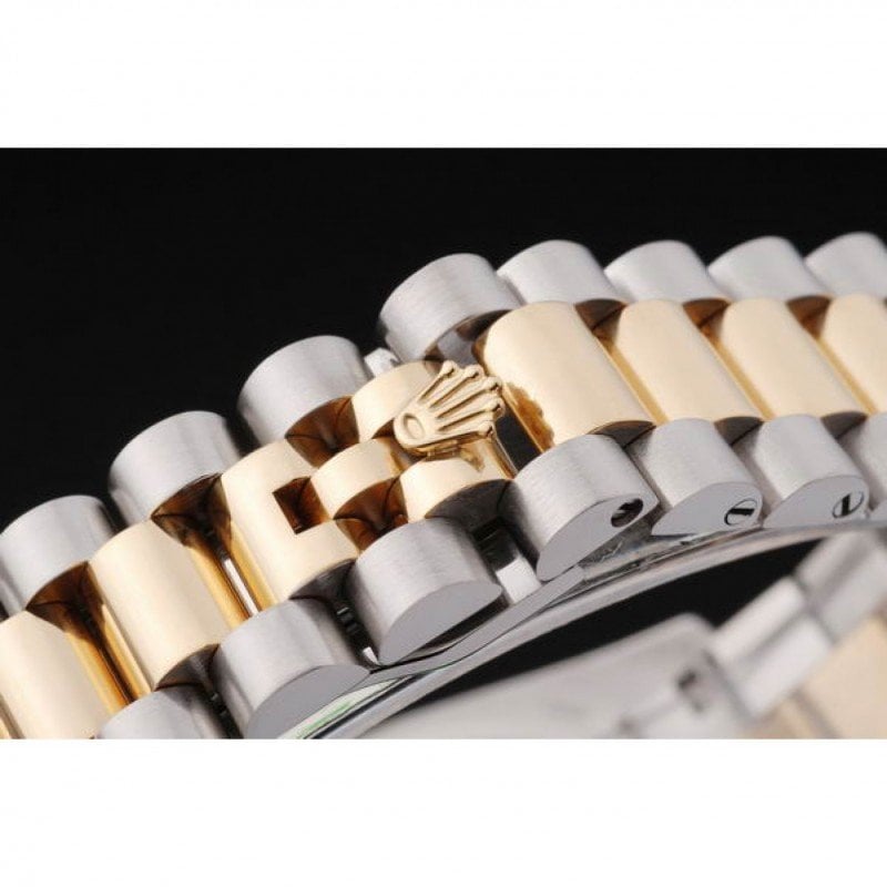 Rolex Datejust 36mm Gold Dial SRL40 view 4