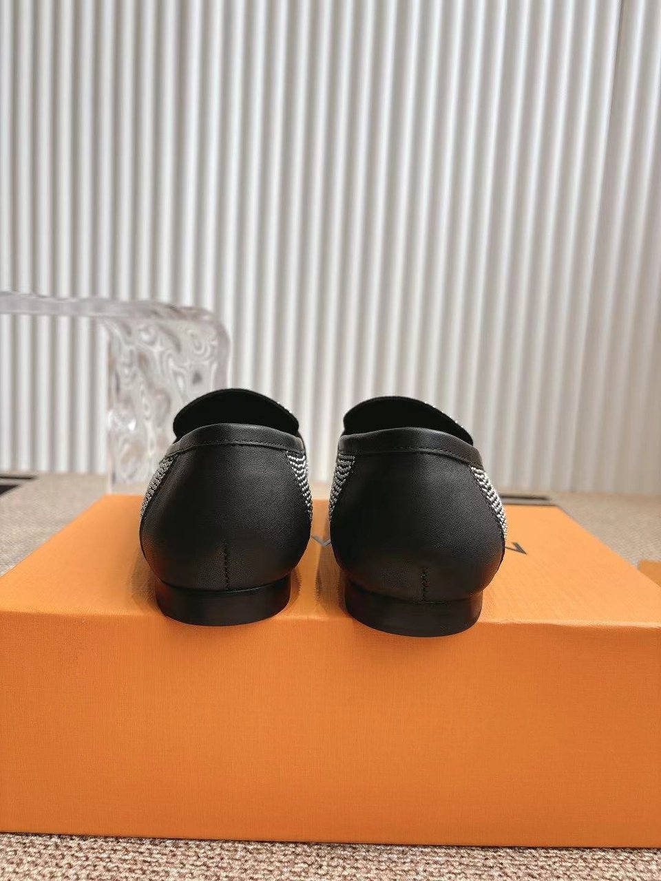 Louis Vuitton Soho Flat Loafer Black view 10