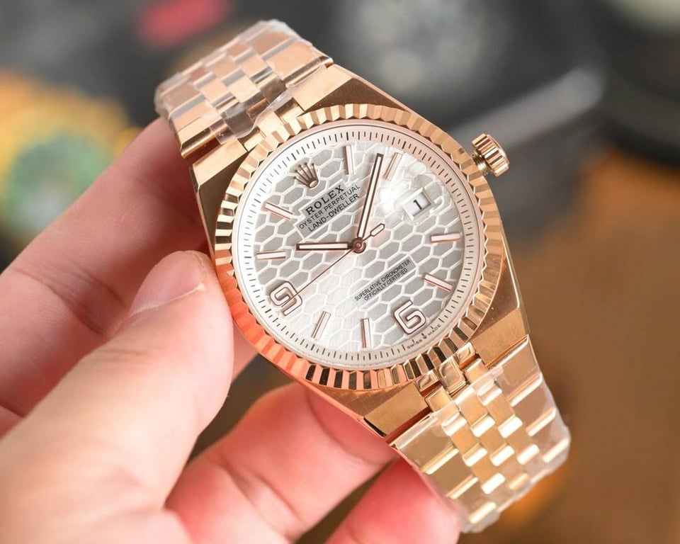 [Superclone] Rolex Land-Dweller 36mm Intense White Dial Flat Jubilee 127235 view 7