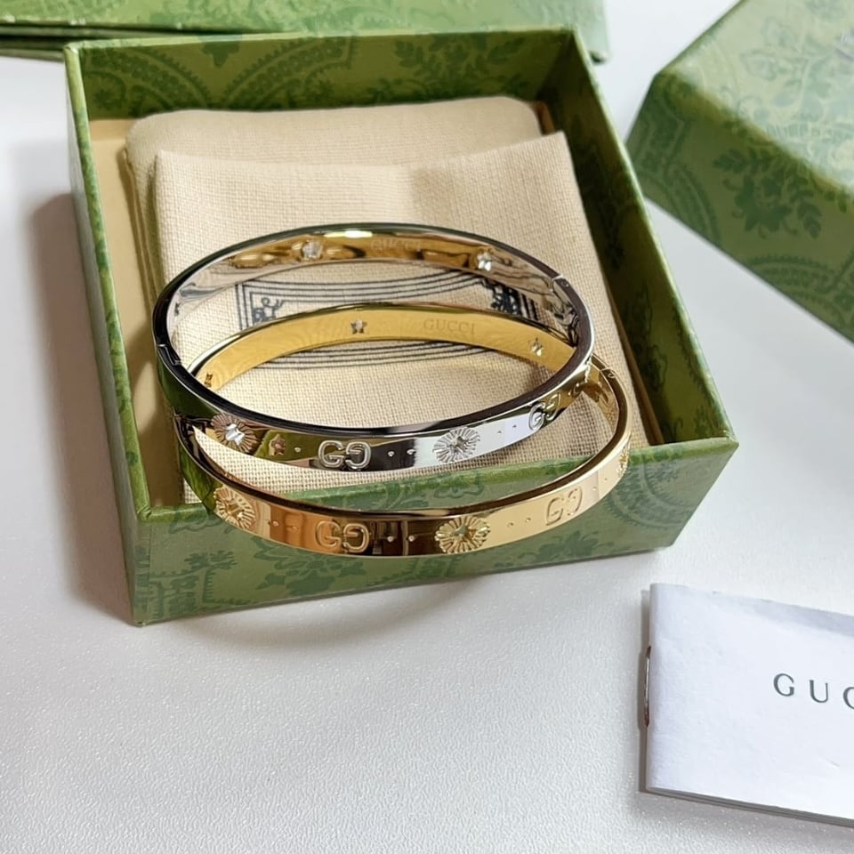 Gucci Gg Bracelet Gold 6Mm view 8