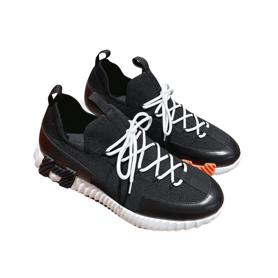 Hermès Day Sneaker Black- Shoes for Men view 2