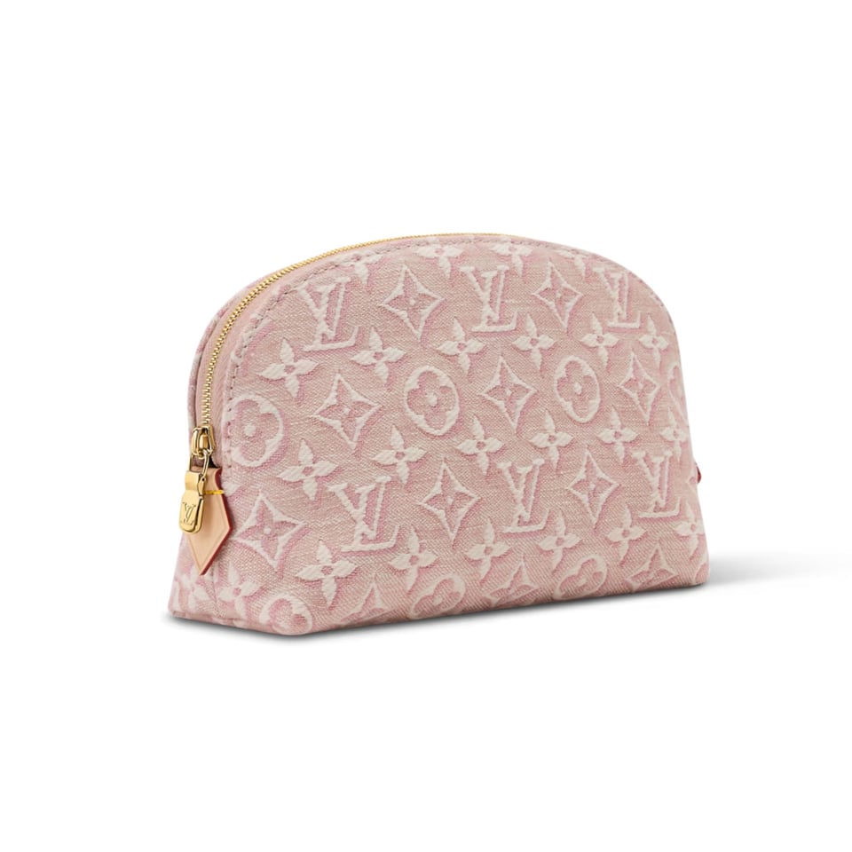 Louis Vuitton Pochette Cosmétique PM Bag Rose Ruby Pink 19cm M2A419 view 4