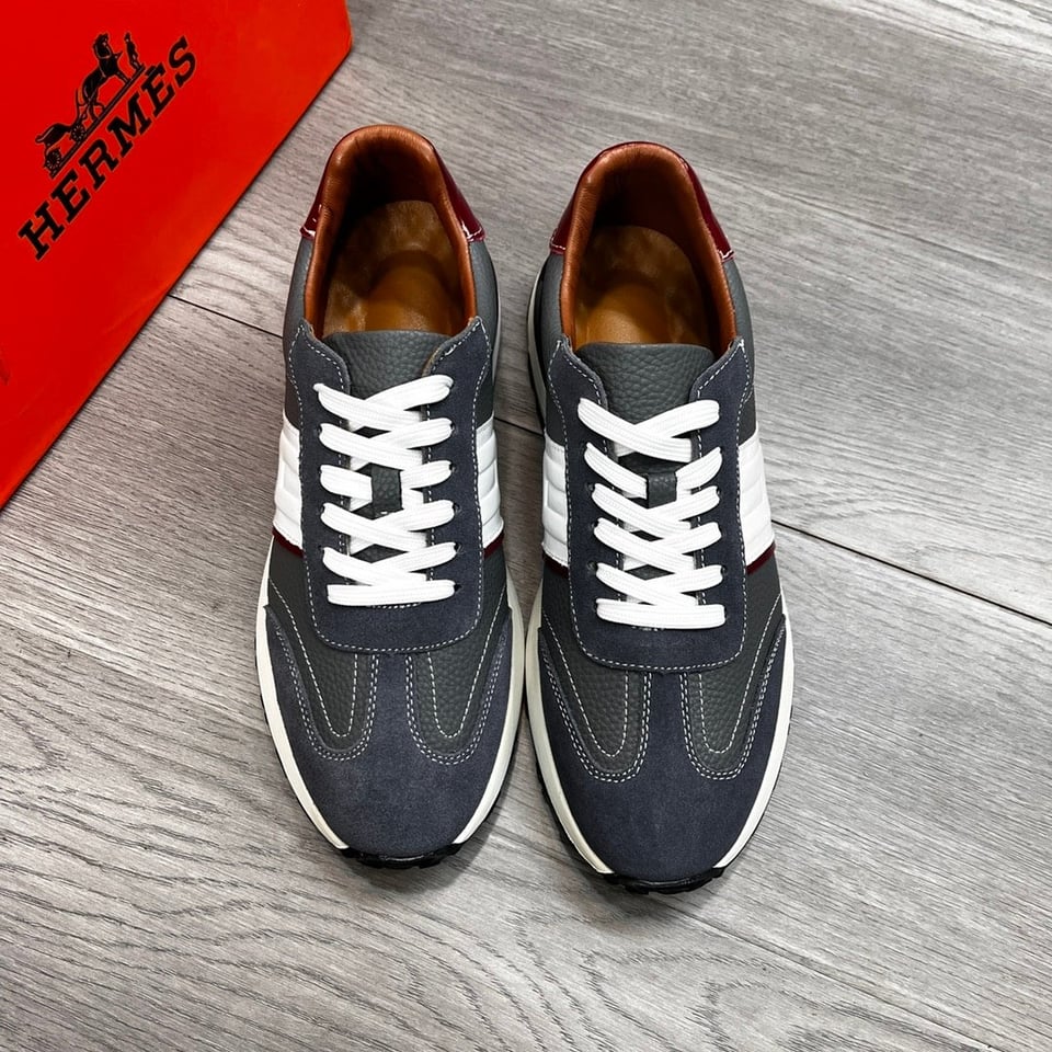 Hermes Trail Sneaker Grey view 8