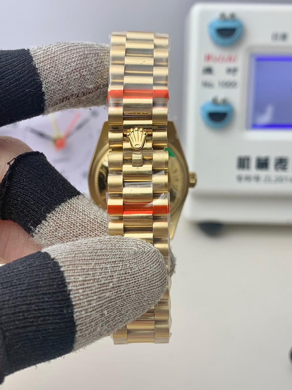 [SUPER CLONE] Rolex Datejust 31mm Yellow Gold Ladies 278288RBR view 3